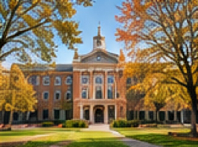 Illustrative college campus